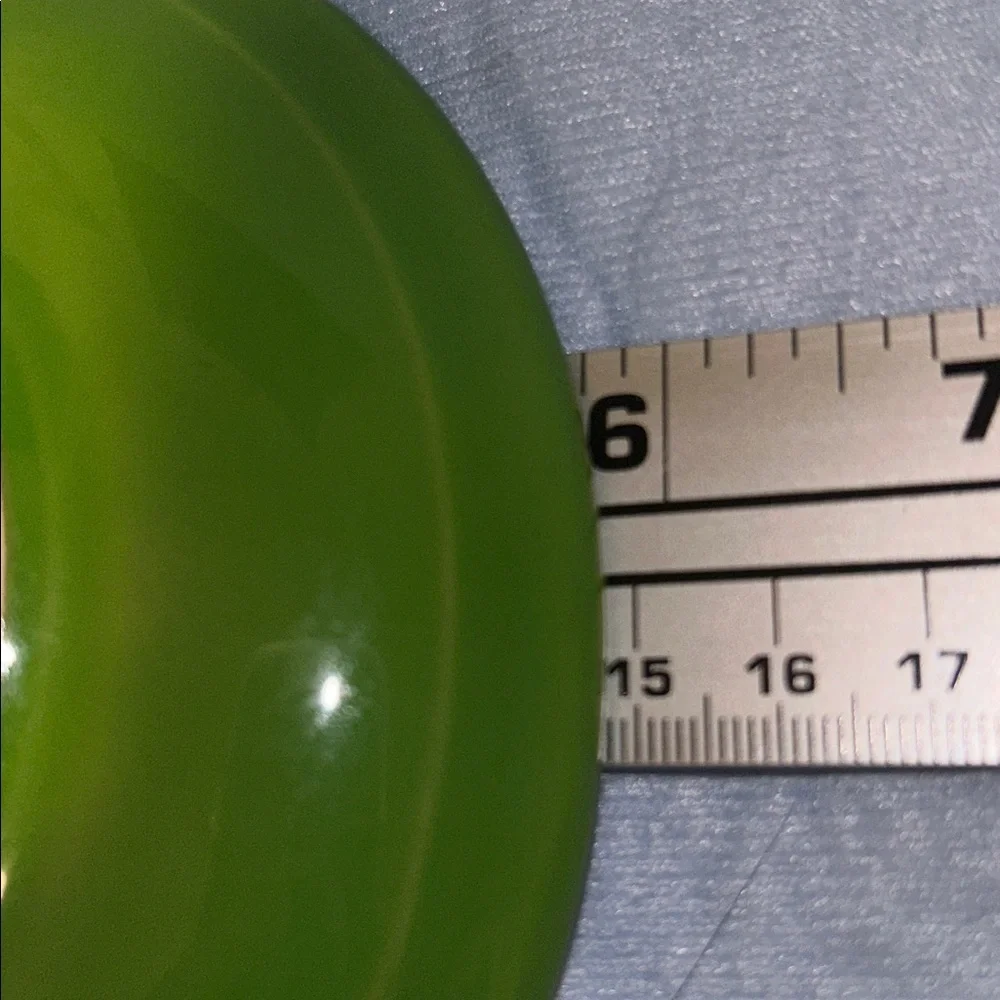 Shamrock Green Homer Laughlin Fiestaware flat cup and saucer set Retired